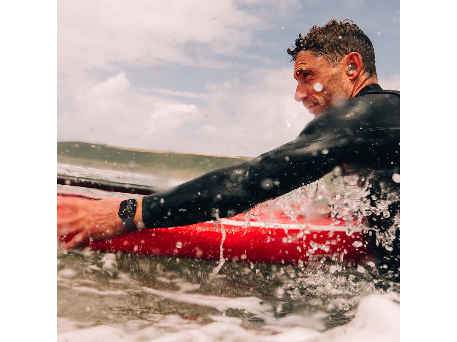 Apple Watch Series 10 G/C 46mm Slate Tit M/L - (MWY43QN/A)