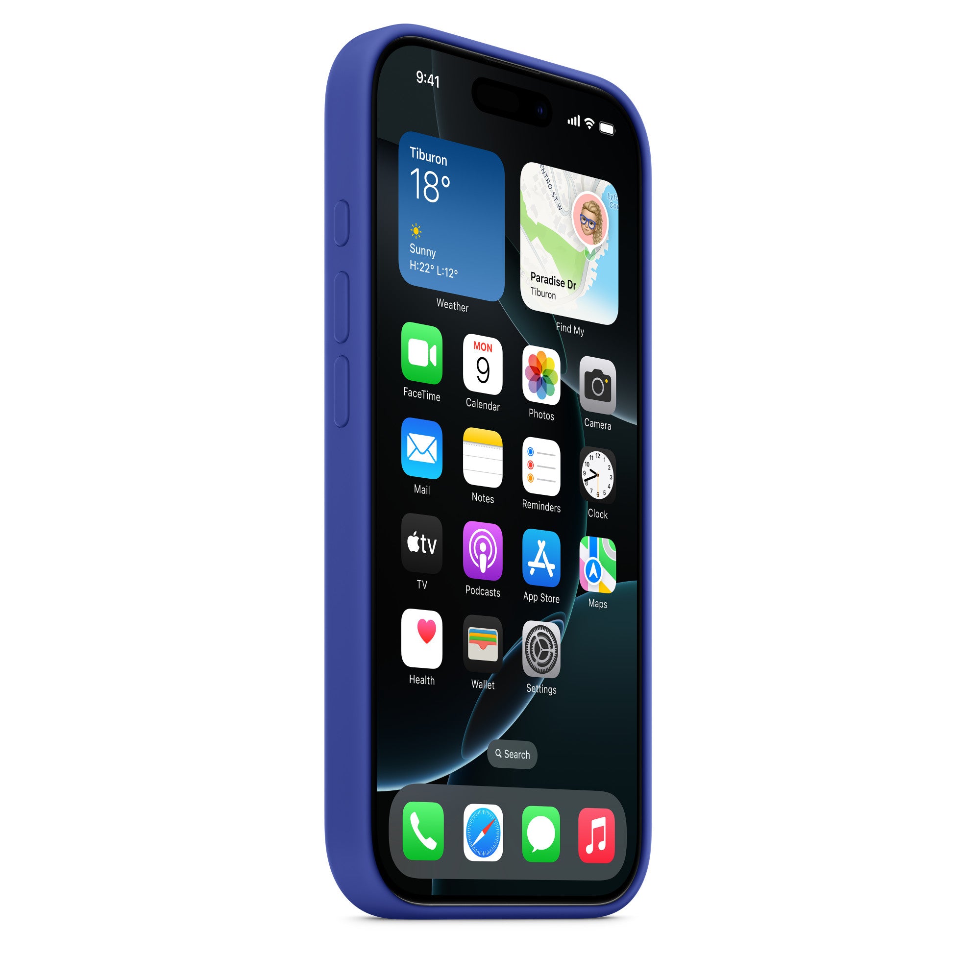 iPhone 16 Pro Silicone Case, Ultramarine - (MYYP3ZM/A)