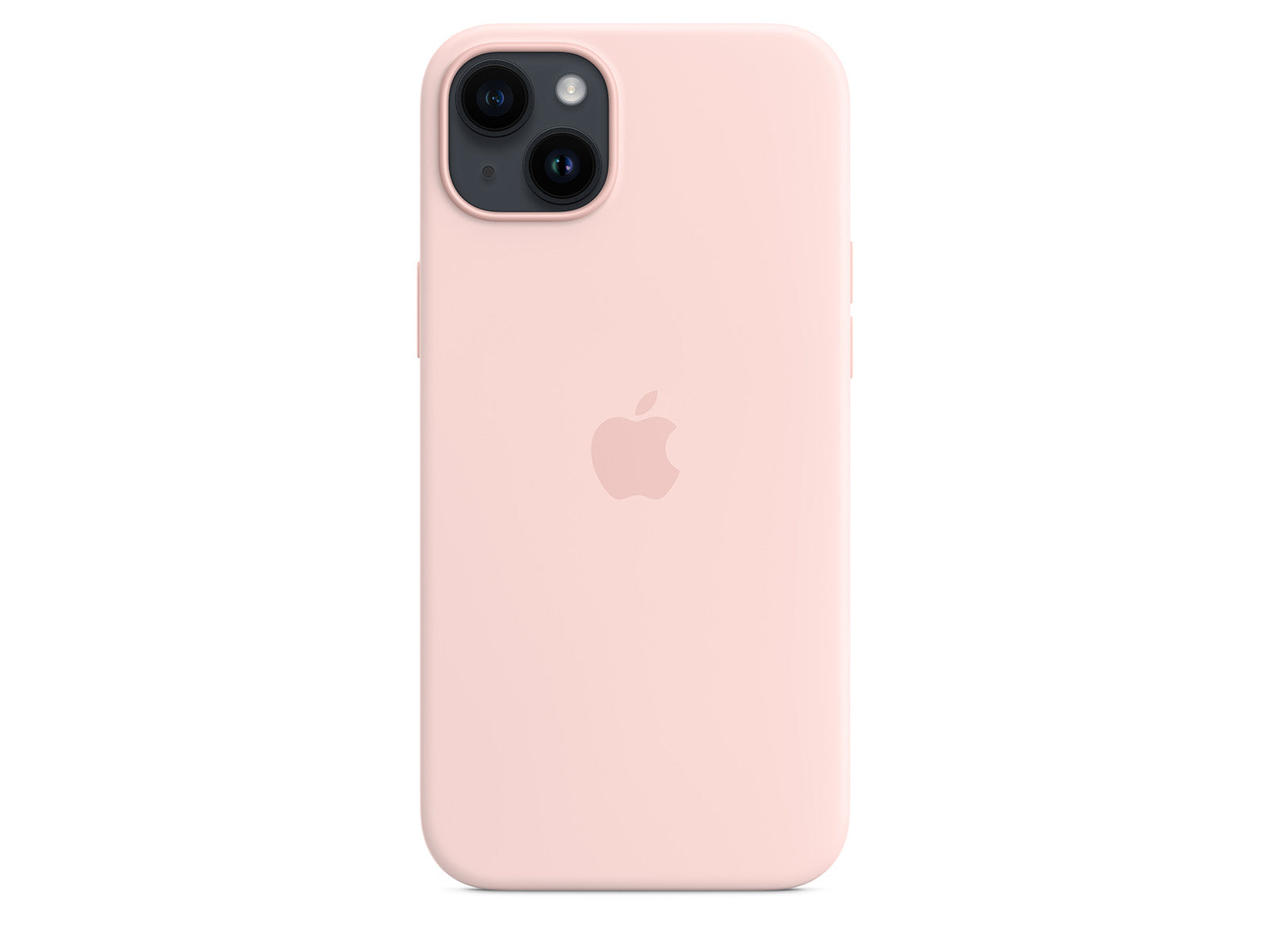 iPhone 14 Plus Silicone Case w/MagSafe Chalk Pink - (MPT73ZM/A)