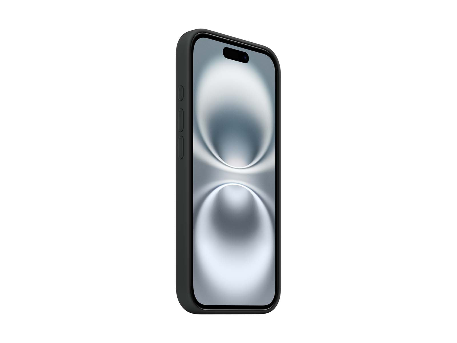 iPhone 16 Silikone-etui - Sort - (MYY13ZM/A)