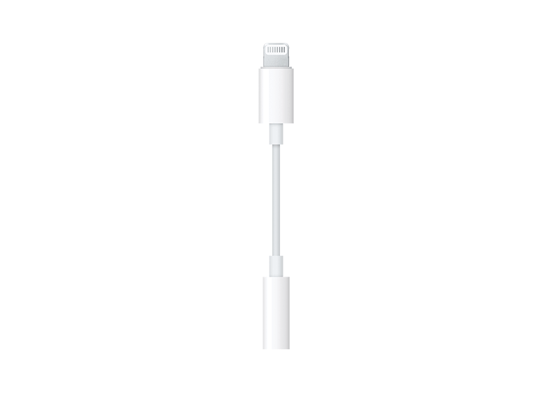 Apple Lightning til 3.5mm Jack adapter Apple